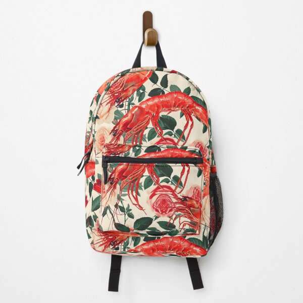 Item preview, Seaside Serenade: Shrimps and Roses Fusion designed and sold by PixelCatalyst.
