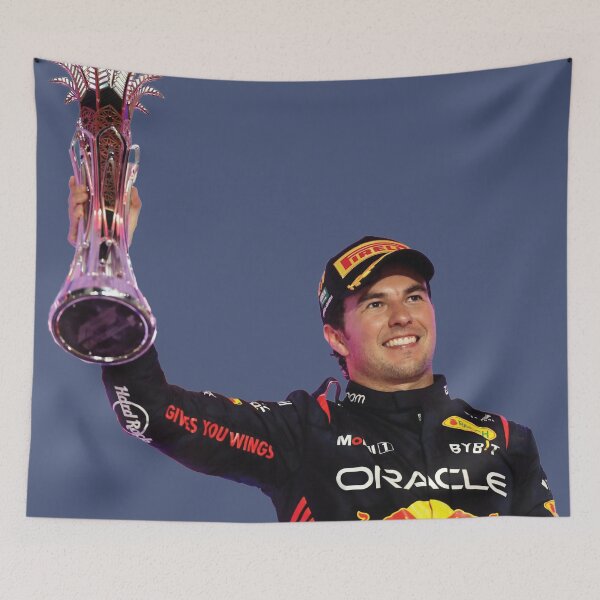 Item preview, Sergio Checo F1 Driver 2023 Saudi Arabia Win Trophy F1 Team Max  designed and sold by FormulaGTee1.