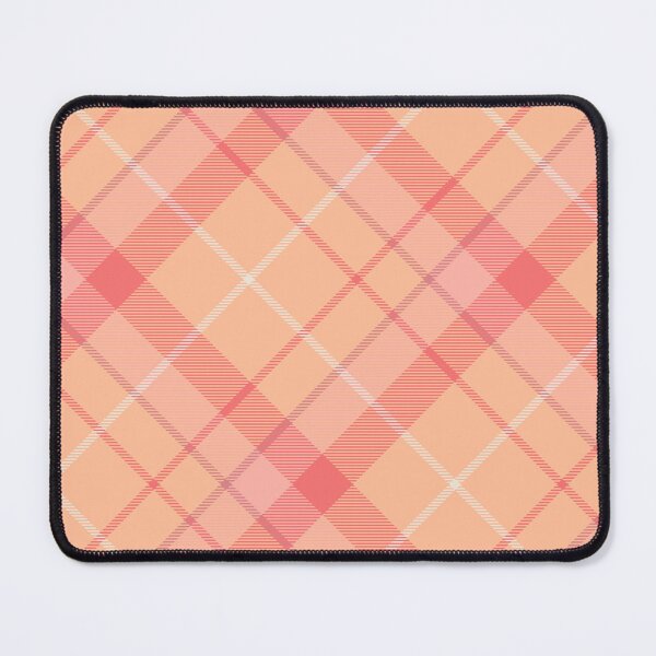 Item preview, Peach Fuzz Tartan designed and sold by CarolineRowland.