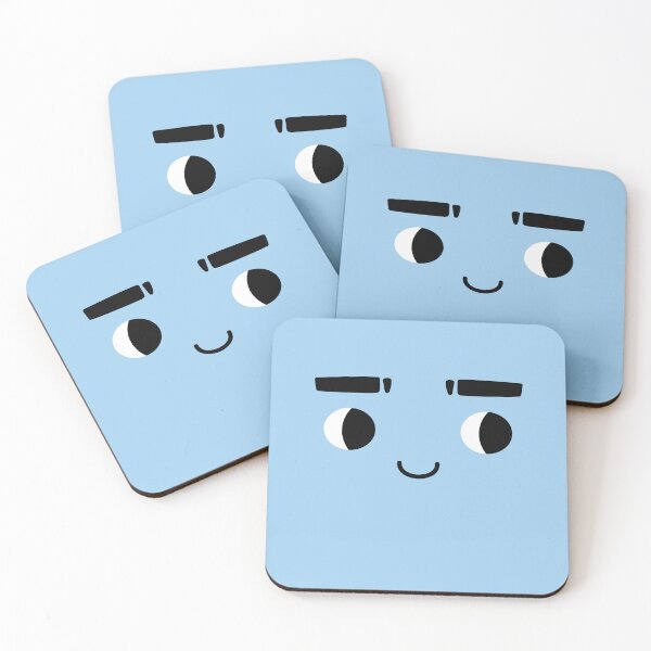 Item preview, Blue Happy smiley face >:)  designed and sold by Greenbunny.