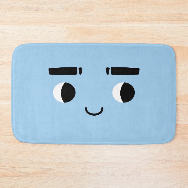 Item preview, Blue Happy smiley face >:)  designed and sold by Greenbunny.