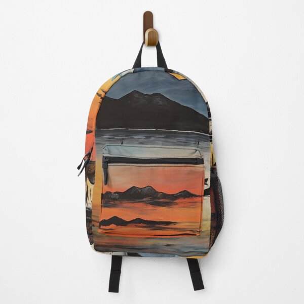 Item preview, Lake te anau colorful travel vintage graphics designed and sold by wonderfulpark.