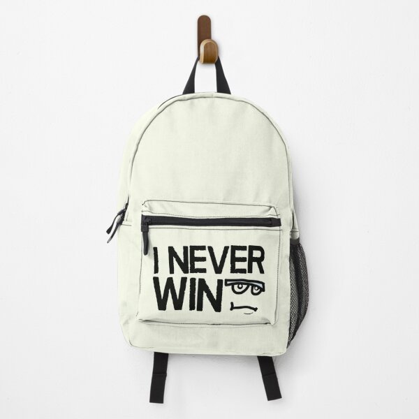 Item preview, I never win saying and funny face designed and sold by vibeno1.