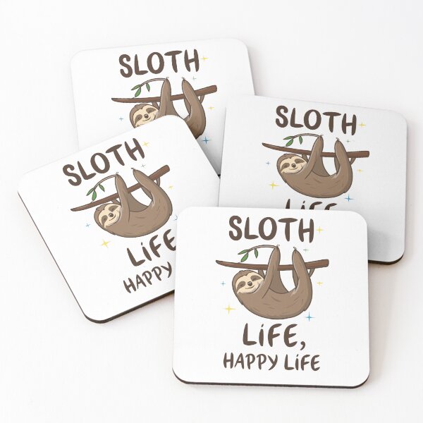 Item preview, Sloth life, happy life designed and sold by Norgen.
