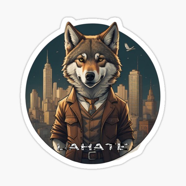 Item preview, "Wolf Detective: Unleash the Sleuth of New York" designed and sold by Lahate.
