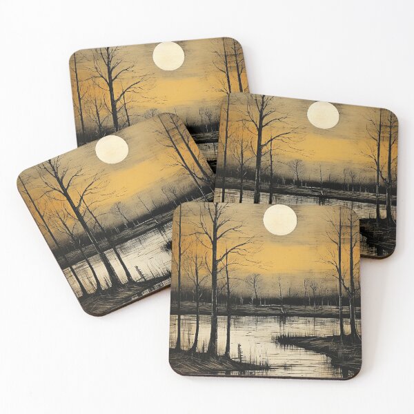 Item preview, Sarez lake colorful travel vintage graphics designed and sold by wonderfulpark.
