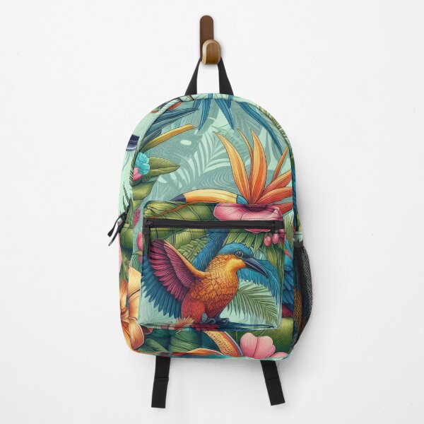 Item preview, Tropical Fest with tropical birds designed and sold by Expressions-Sel.