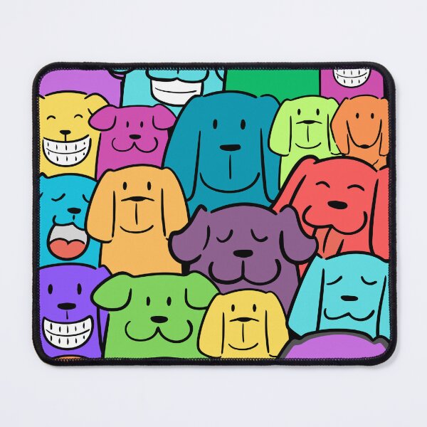 Item preview, Happy Colorful Dogs designed and sold by AnulaArt.