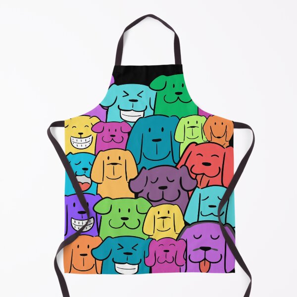 Item preview, Happy Colorful Dogs designed and sold by AnulaArt.