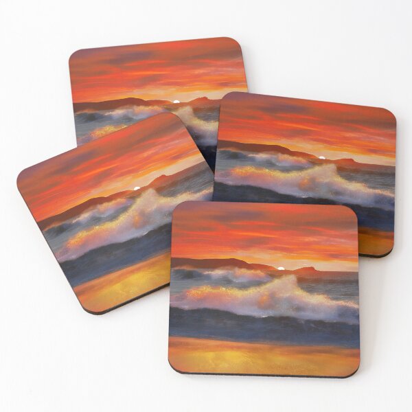 Item preview, Fistral Beach Sunset Surf designed and sold by Alisonchambers2.