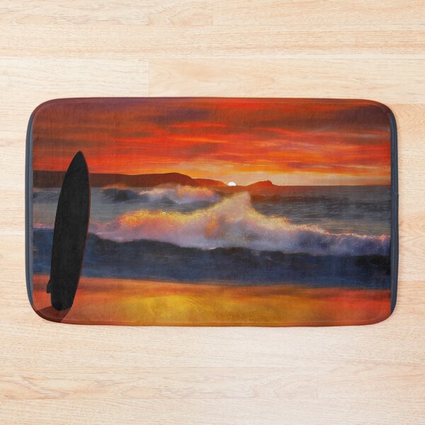 Item preview, Fistral Beach Sunset Surf designed and sold by Alisonchambers2.