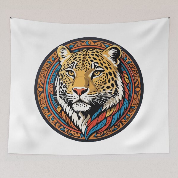 Item preview, Tribal Jaguar Mandala Design designed and sold by SCG-designs.