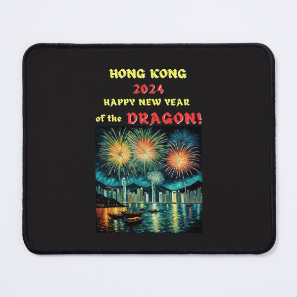 Item preview, Happy New Year of the Dragon 2024 Hong Kong designed and sold by JackFreestone.