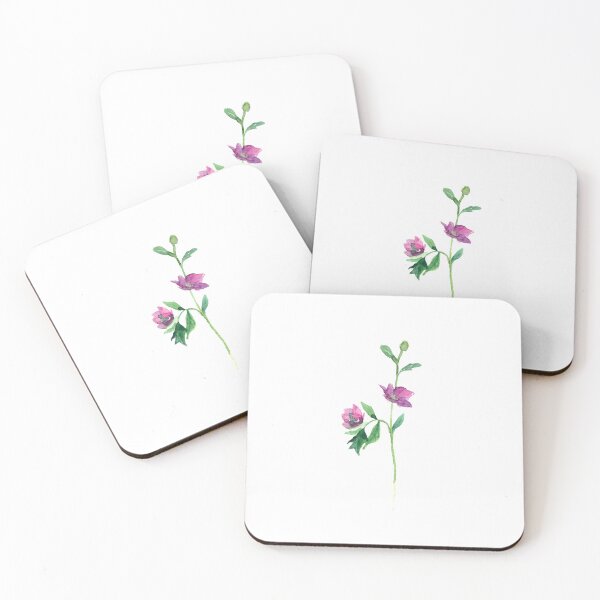 Item preview, Simple Purple Watercolor Flower designed and sold by shroukart.