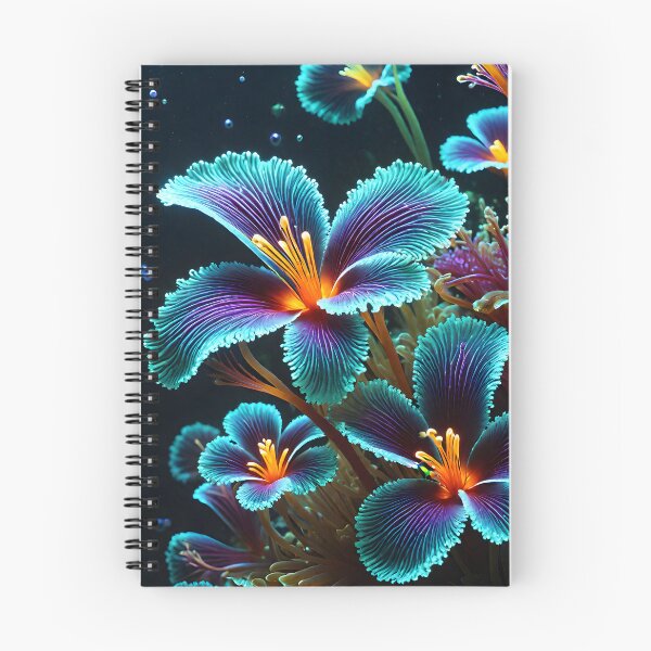 Item preview, Underwater flower, bioluminiscence designed and sold by DesignsbyVelvet.