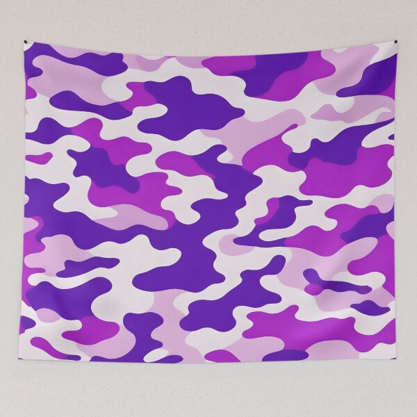 Artikelvorschau, Lila Camo-Druck entworfen und verkauft von TheCamoShop.