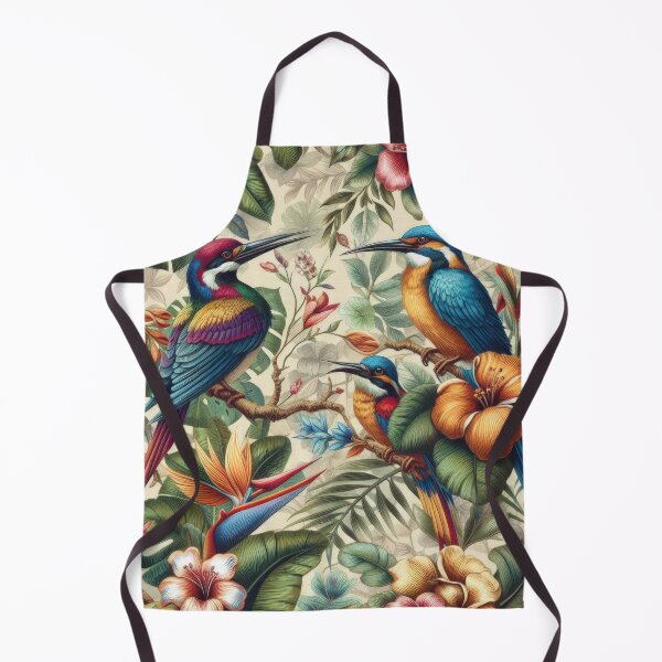 Item preview, Tropical Fest with birds designed and sold by Expressions-Sel.
