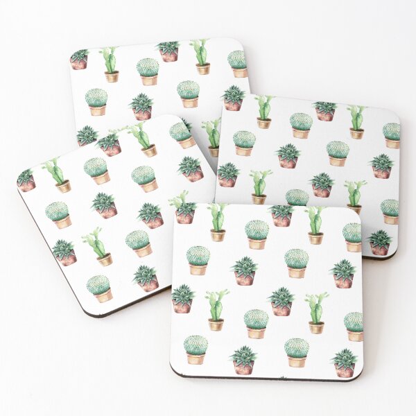 Item preview, Watercolor cacti designed and sold by tapilipa.