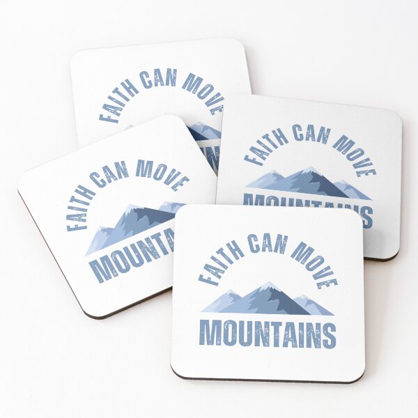 Item preview, Faith can move mountains designed and sold by Heraldry design.