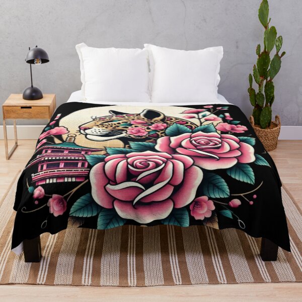 Item preview, Japanese Jaguar With Roses designed and sold by Mark Cannon.