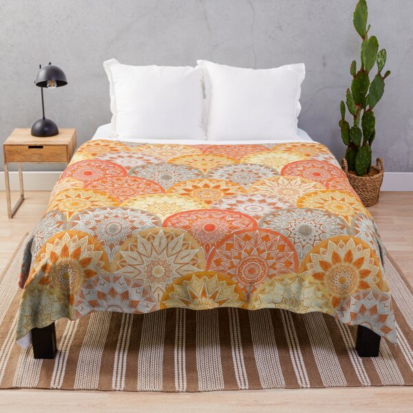 Item preview, Apricity Feels Sunny Boho Mandalas  Pattern designed and sold by micklyn.