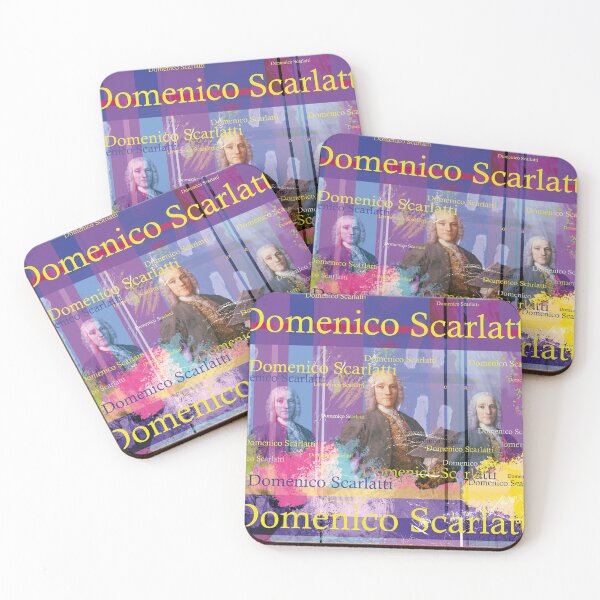 Item preview, Domenico Scarlatti, Italian composer designed and sold by Mauswohn.