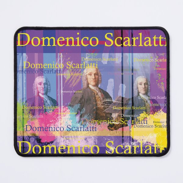 Item preview, Domenico Scarlatti, Italian composer designed and sold by Mauswohn.