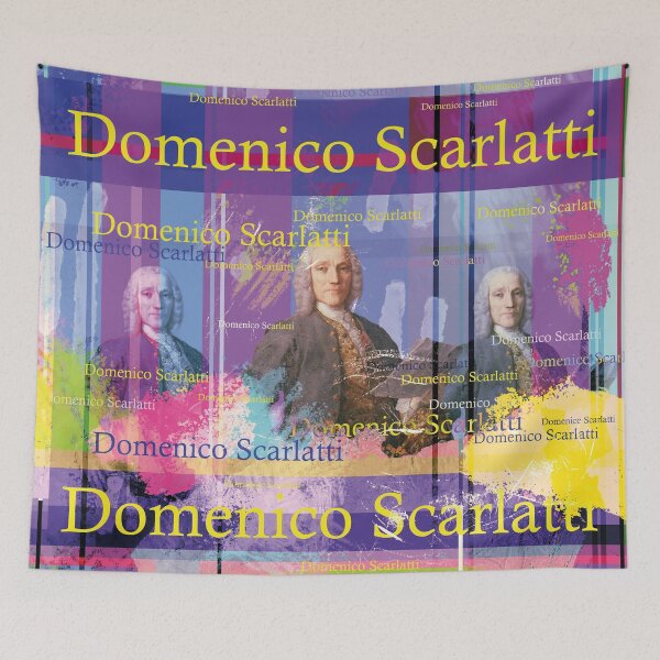 Item preview, Domenico Scarlatti, Italian composer designed and sold by Mauswohn.