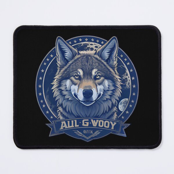Item preview, "Cosmic Detective Wolf: Unraveling Mysteries Beyond the Stars" designed and sold by Lahate.