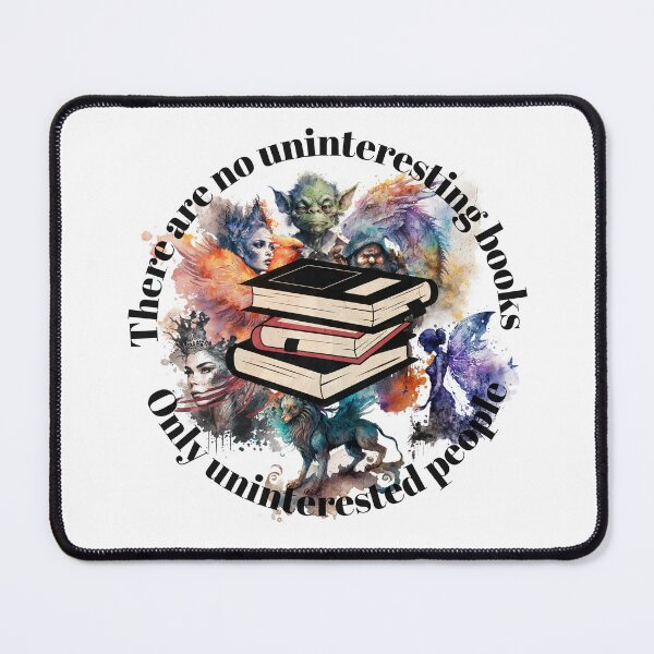 Item preview, There are no uninteresting books Fantasy designed and sold by AoraDesign.