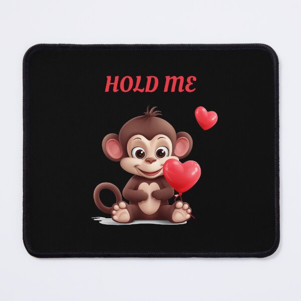 Item preview, valentines day monkey designed and sold by World-animals.