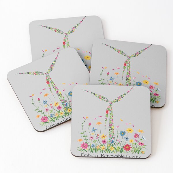 Item preview, Floral Wind Turbine, Eco-Friendly Energy designed and sold by Hibiskusmond.