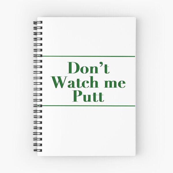 Item preview, Don’t watch me putt  designed and sold by SMilky_creates.