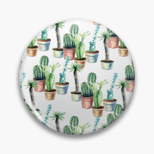 Artikelvorschau, Watercolor cute cacti entworfen und verkauft von tapilipa.