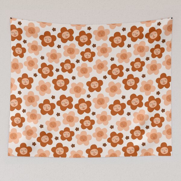 Item preview, Women Empowerment Flower Pattern - Peach Fuzz designed and sold by Kevin-PR.