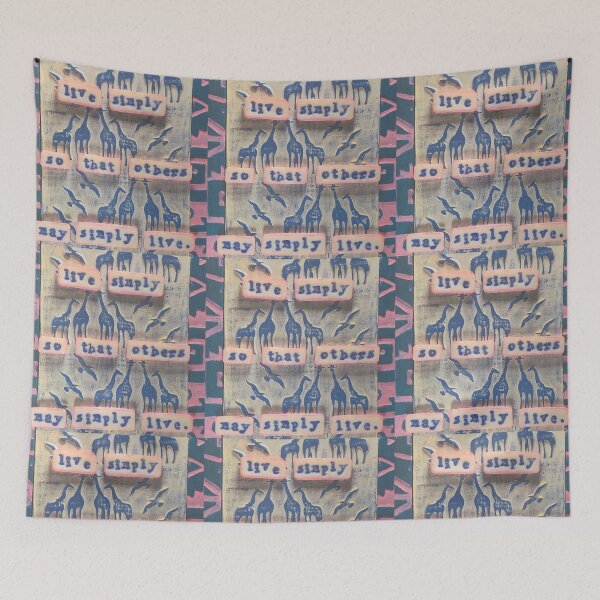 Item preview, Live Simply Simply Live designed and sold by prunellaparsnip.