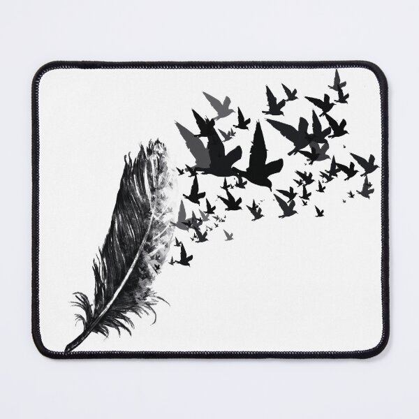 Item preview, Feather flying away designed and sold by NaitoGraphisme.