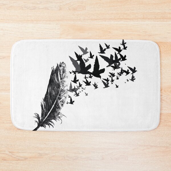 Item preview, Feather flying away designed and sold by NaitoGraphisme.