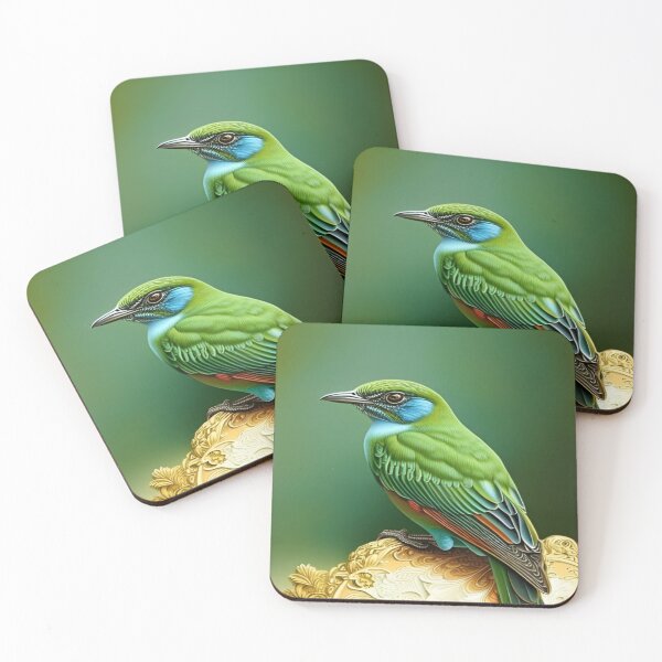 Item preview,  Exotic Green Bird designed and sold by RBRUnitedd.