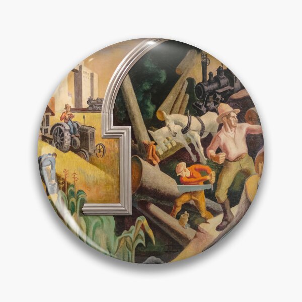 Item preview, Thomas Hart  paintings Thomas Hart Benton artwork 1889 1975 designed and sold by Rayscompany.