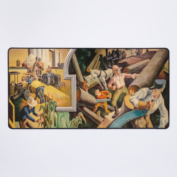 Item preview, Thomas Hart  paintings Thomas Hart Benton artwork 1889 1975 designed and sold by Rayscompany.