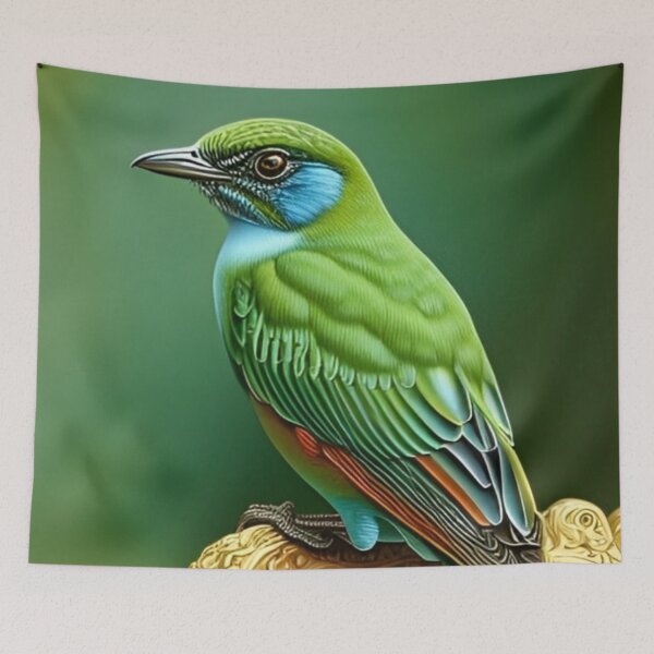Item preview,  Exotic Green Bird designed and sold by RBRUnitedd.