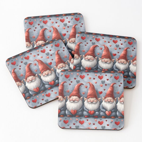 Item preview, Lovely Gnomes & Hearts: A Whimsical Valentine Pattern designed and sold by VoyteksDesigns.