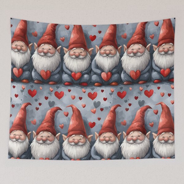 Item preview, Lovely Gnomes & Hearts: A Whimsical Valentine Pattern designed and sold by VoyteksDesigns.