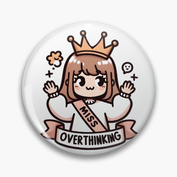 Item preview, Miss Overthinking designed and sold by teedory.