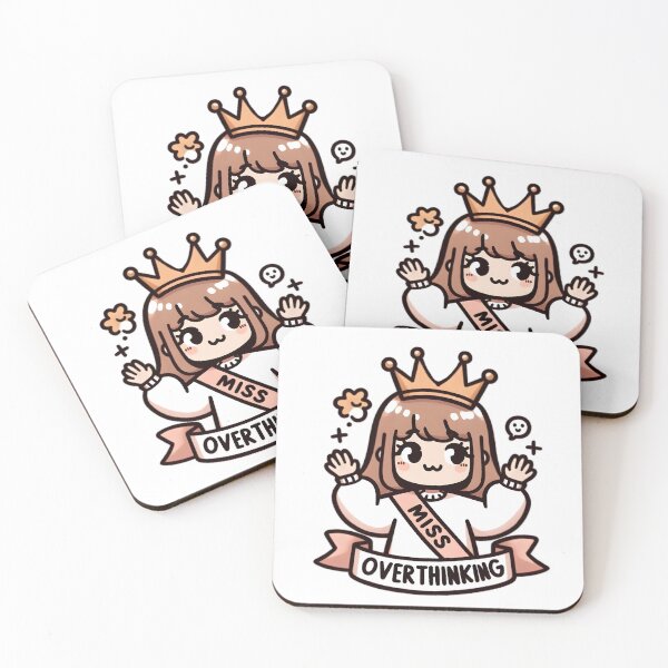 Item preview, Miss Overthinking designed and sold by teedory.
