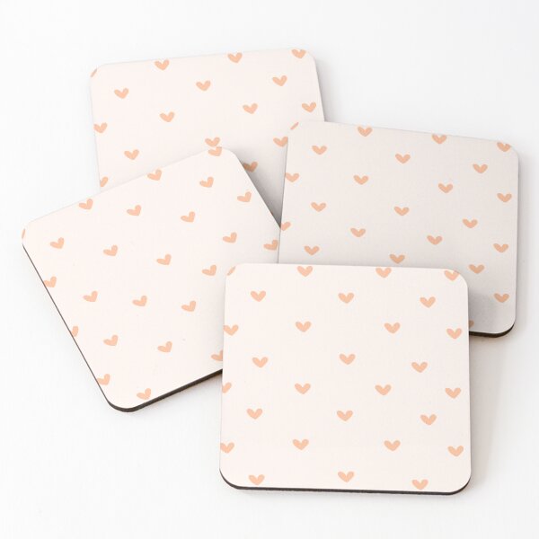 Item preview, Heart Pattern - Peach Fuzz designed and sold by Kevin-PR.