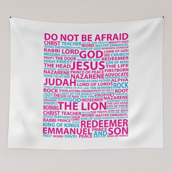 Item preview, Jesus: Heavenly Names Patchwork designed and sold by clevercraft58.