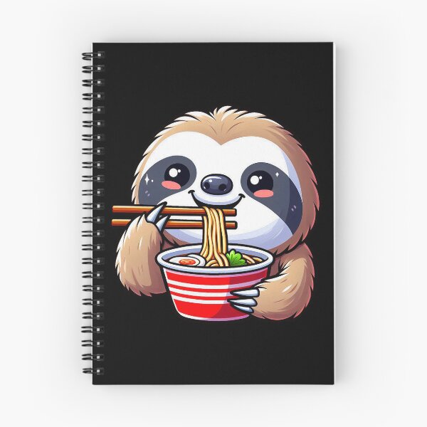Item preview, Sloth Loves Ramen designed and sold by plushism.