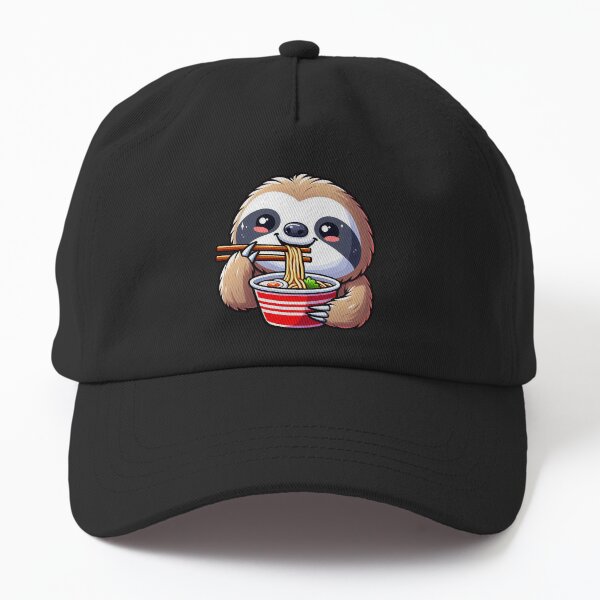 Aperçu de l'œuvre Le paresseux aime les ramen créée et vendue par plushism.